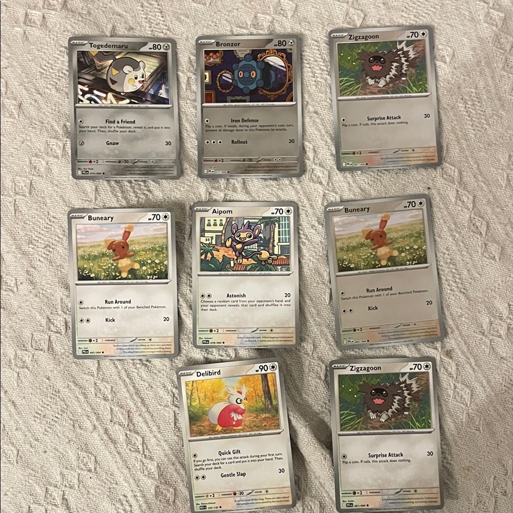 Pokemon Card Collection - Gray and Green